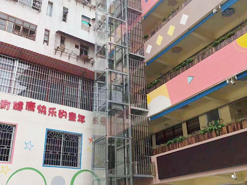 电梯外包封